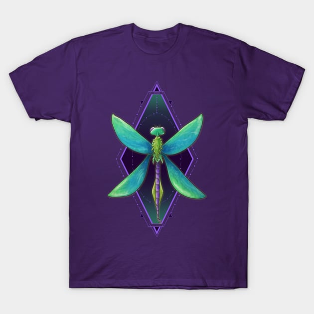 Dragonfly: Hope and Good Fortune - By Kyas T-Shirt by KyasSan